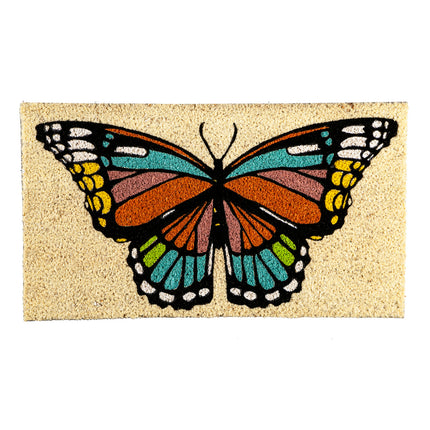 Butterfly Fields Coir Mat