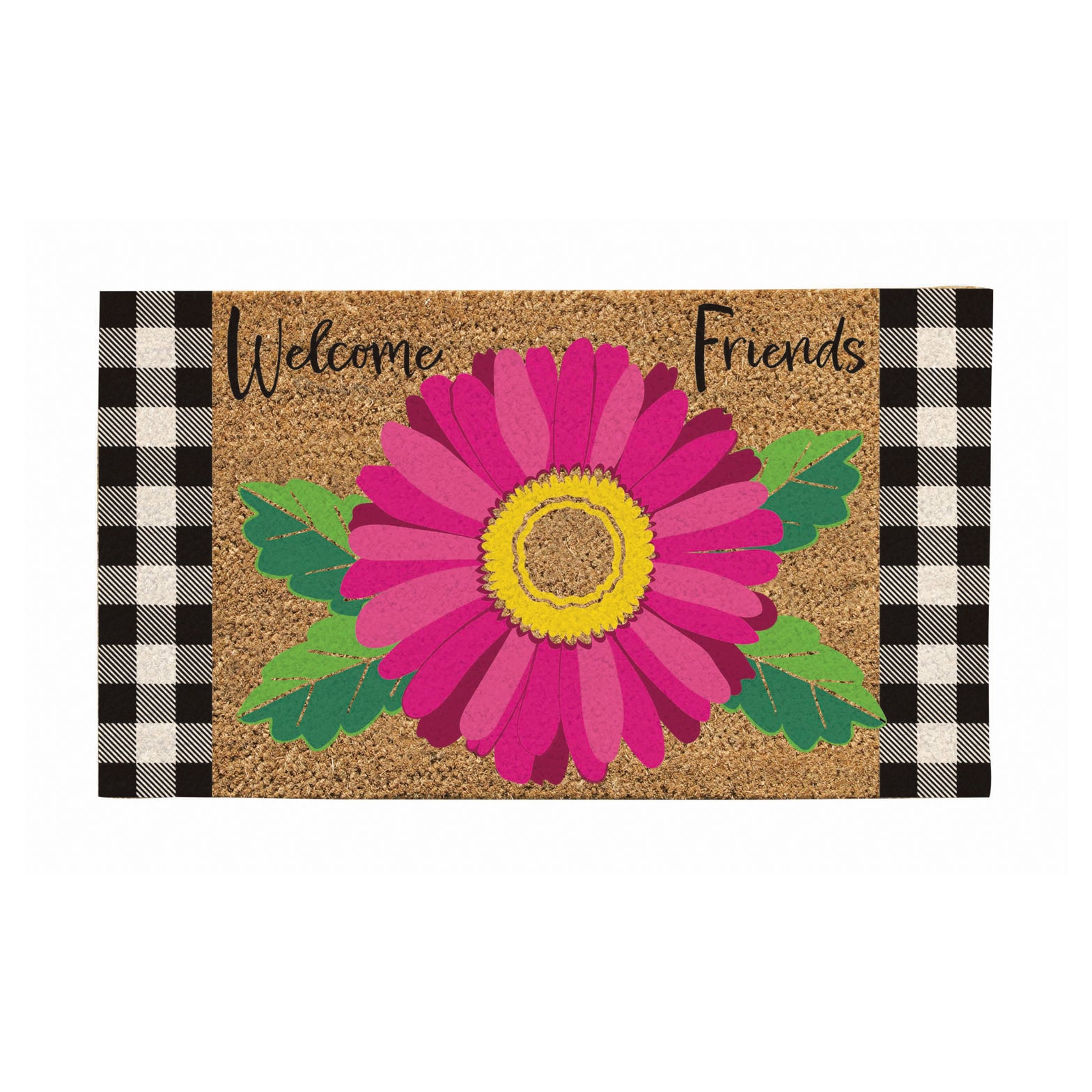 Gerbera Daisy Coir Mat