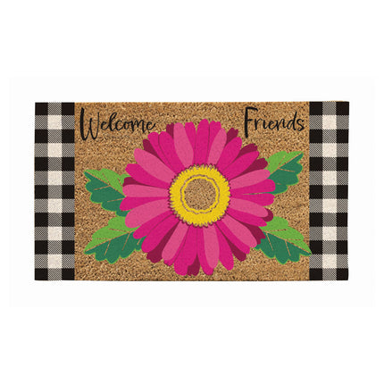 Gerbera Daisy Coir Mat