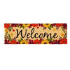 Floral Framed Welcome Kensington Switch Mat