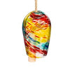 Multi-Color Art Glass Bell