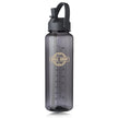 40 oz. Stella Plastic Water Bottle with Measurements