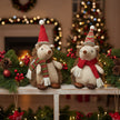 Christmas Hedgehog Tabletop Plush