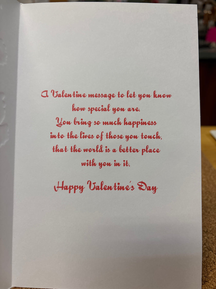 Valentine's card for Granddaughter