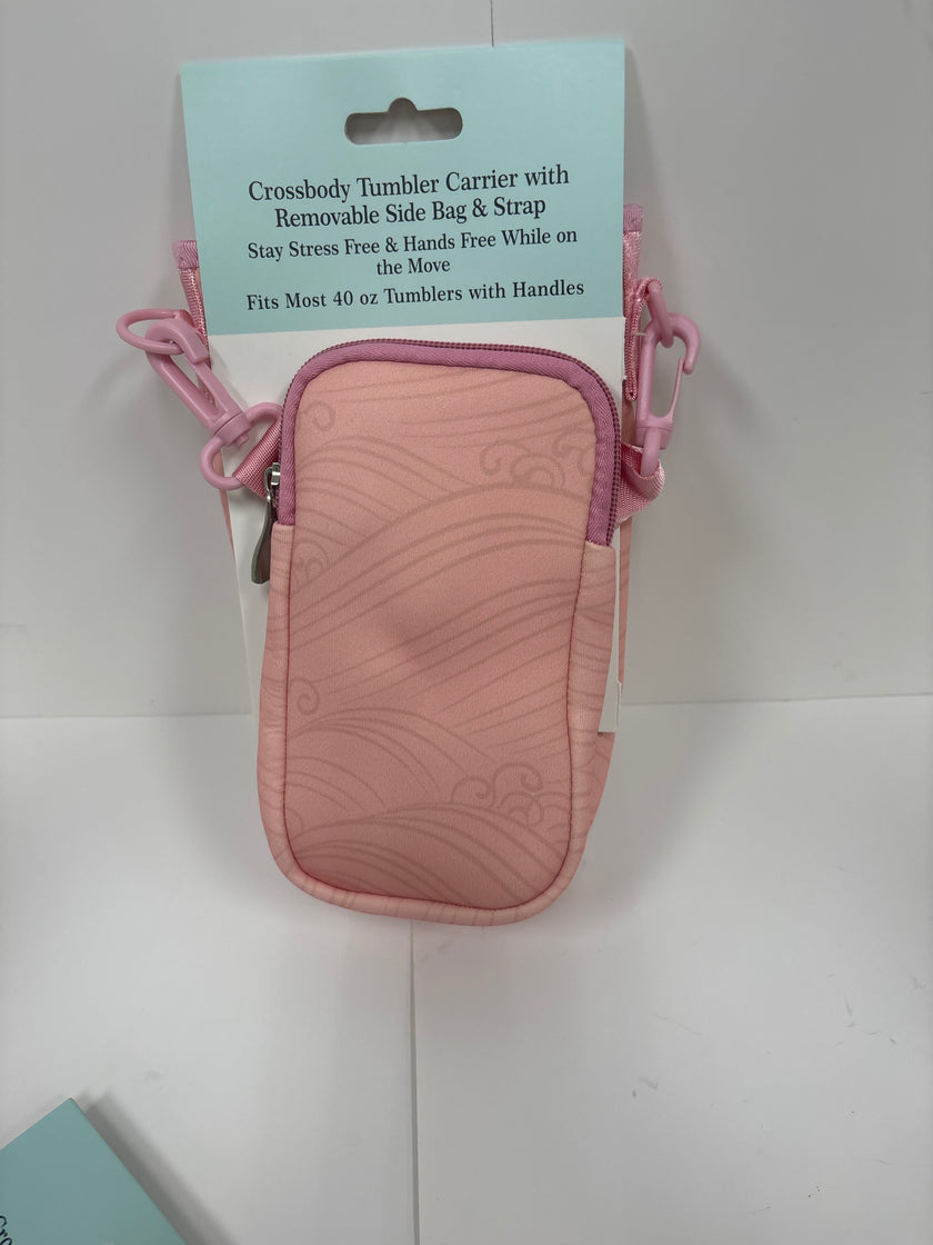 Neoprene 40oz Tumbler Carrier with removable zippered bag