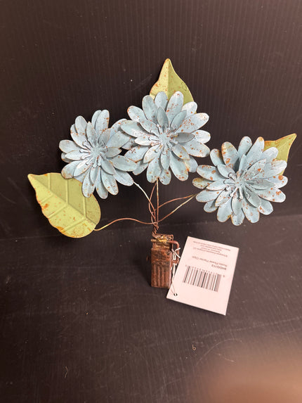 Shabby Chic Destressed Flower Clips