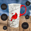 Christmas Cardinal Travel Mug