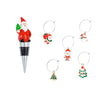 Wine Stopper & Charm Gift Set-6 Piece Set