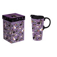 Halloween Pups 17oz Travel Cup