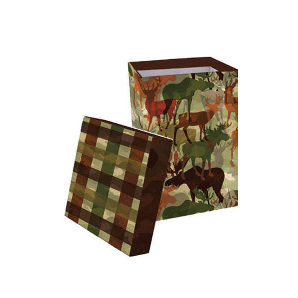 Woodland Camouflage 17 oz Ceramic Travel Cup w/matching box