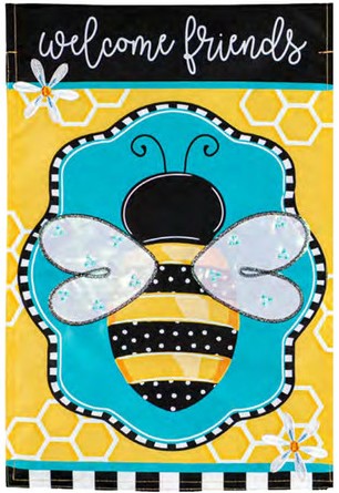 Buzzing Bee Flag