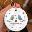 Sea Glass Friends Ornament