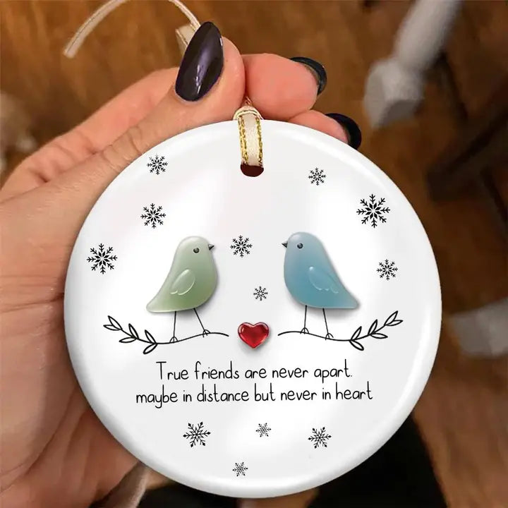Sea Glass Friends Ornament