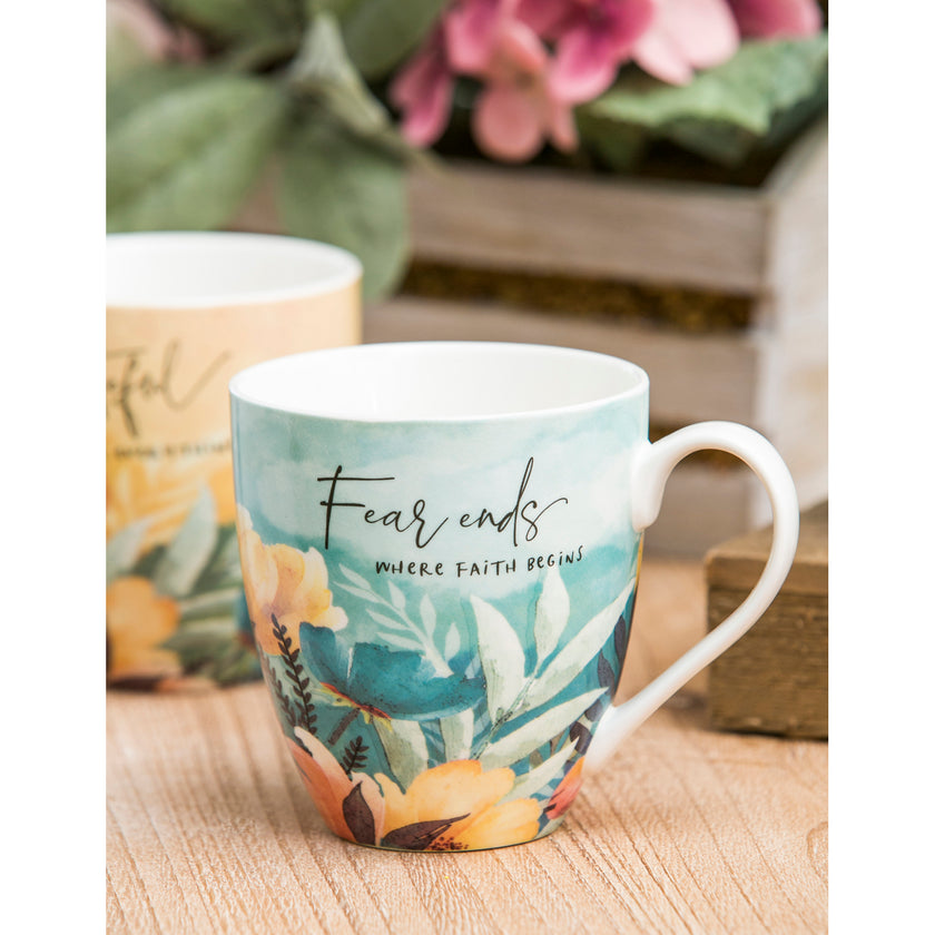 Ceramic Cup O' Java, 17 OZ, Sunday Morning