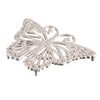 Metal Butterfly Trivet with Matte Silver Finish