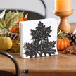 Metal leaves Shaped Napkin Holder