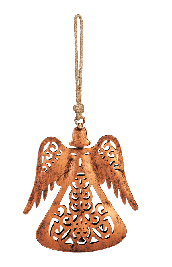 6" Metal Angel Ornament