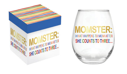 Momster Stemless Glass