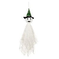 Hanging Ghost with Hat Decor