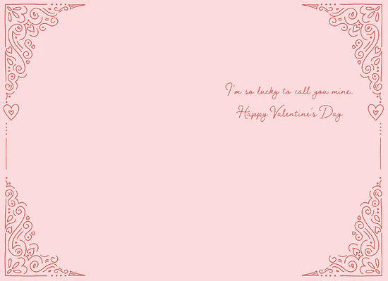 I Hit the Jackpot with You Slot Machine Valentines Day Card