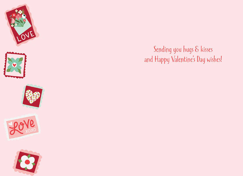 Love Stamp Valentine Card