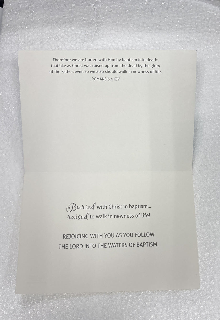 Baptism Card