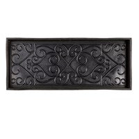 Fleur Patterned Rubber Boot Tray