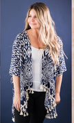 Tribal Print Kimono