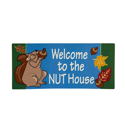 Welcome to the Nut House Sassafras Switch Mat