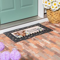 Sassafras switch mat Highland Cow Welcome