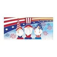 Gnome Patriotic Trio Sassafras Mat