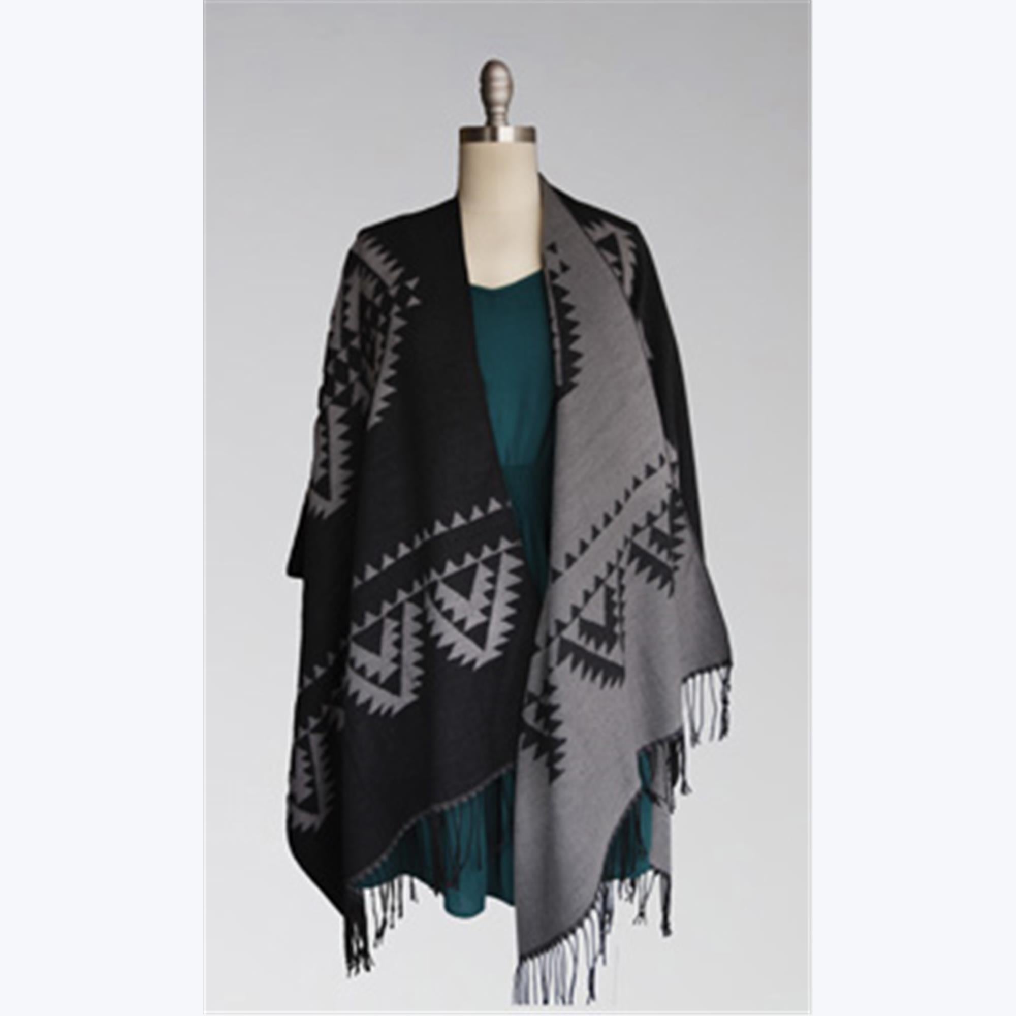 Aztek Reversible Poncho