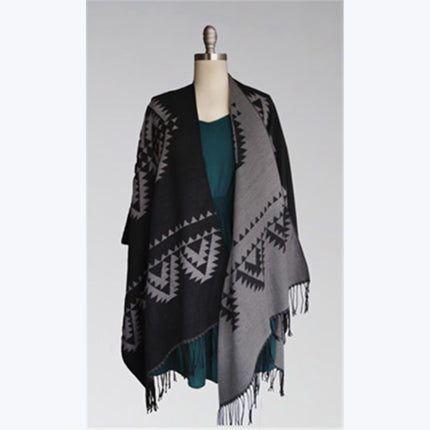 Aztek Reversible Poncho