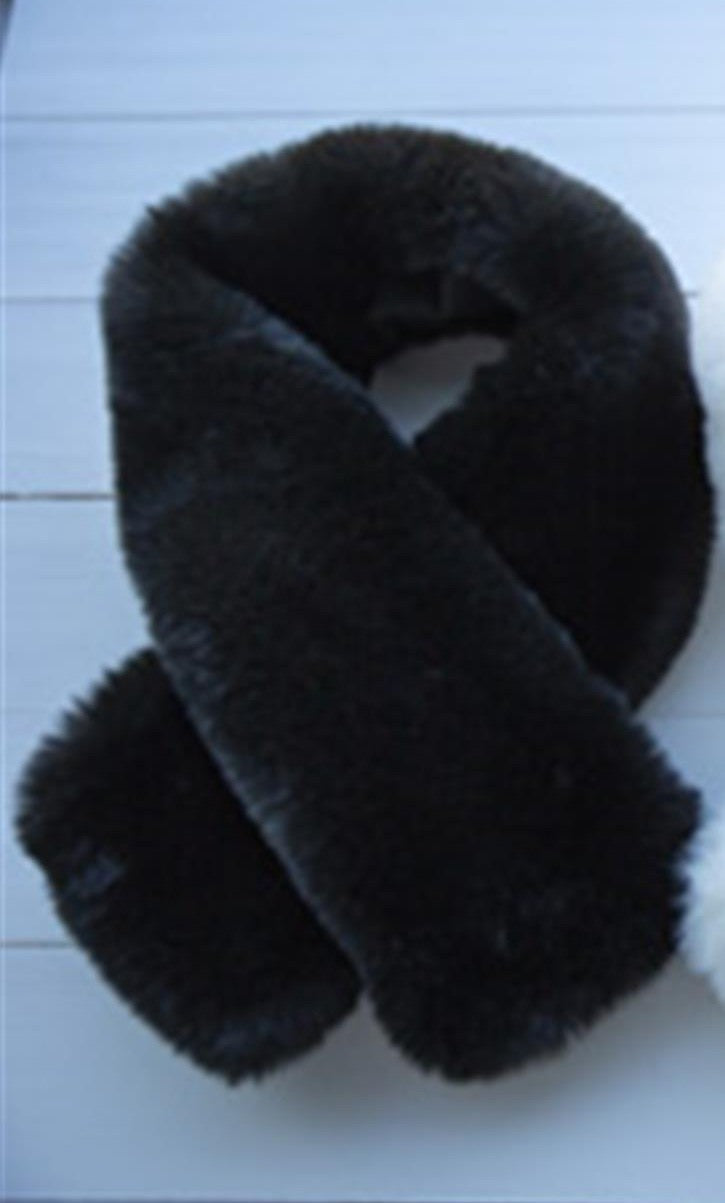 Faux Fur Collar Scarf