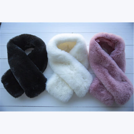 Faux Fur Collar Scarf