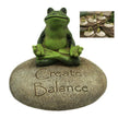 Yoga Frog Garden Rocks