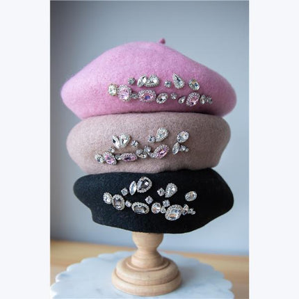 Bejeweled Beret