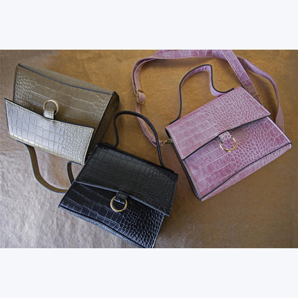 Mini Croc style handbag