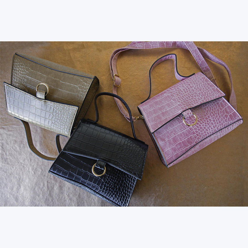 Mini Croc style Tote