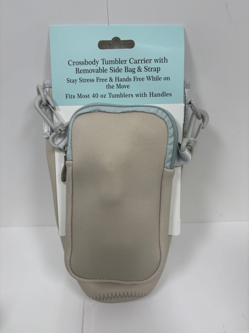 Neoprene 40oz Tumbler Carrier with removable zippered bag