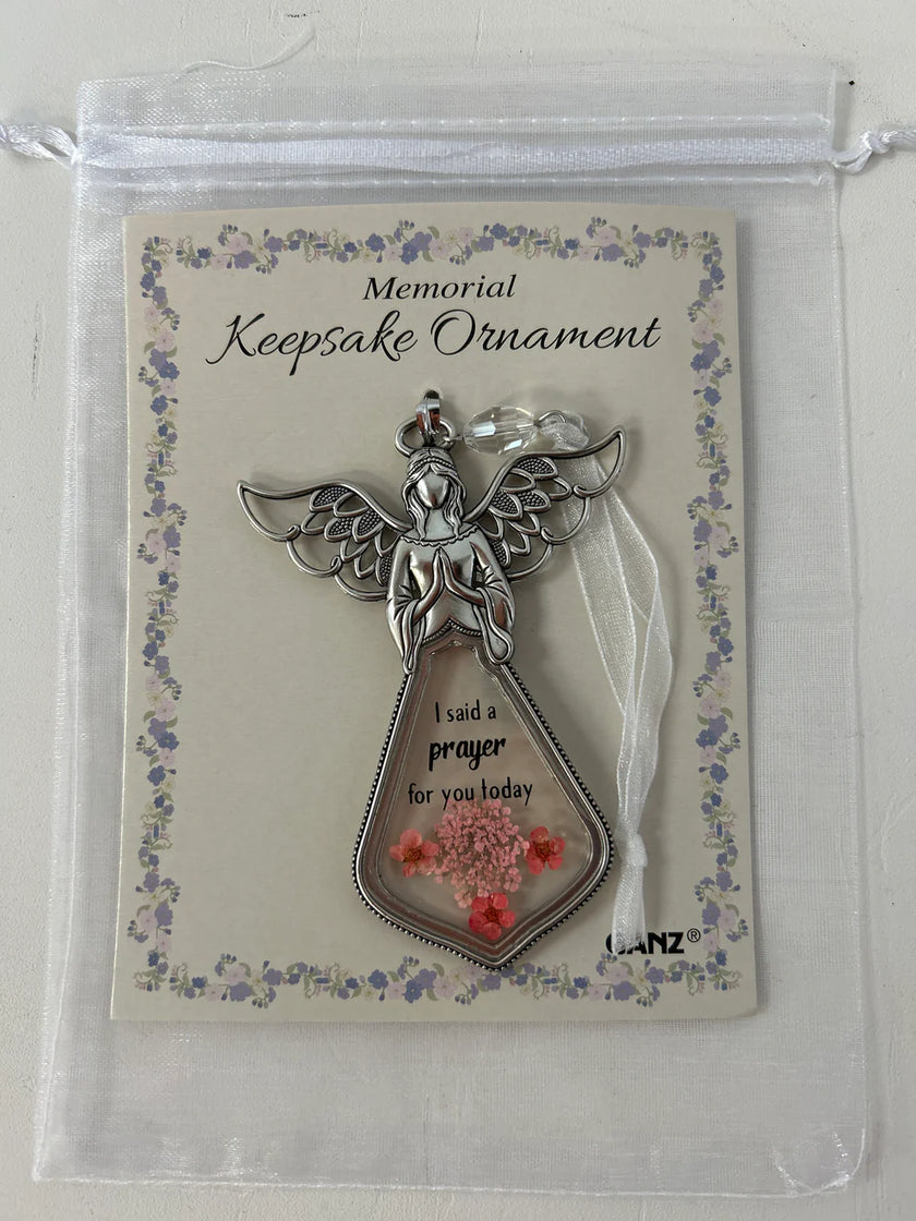 Memorial keepsake ornaments