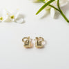 Hoop Earring with Heart