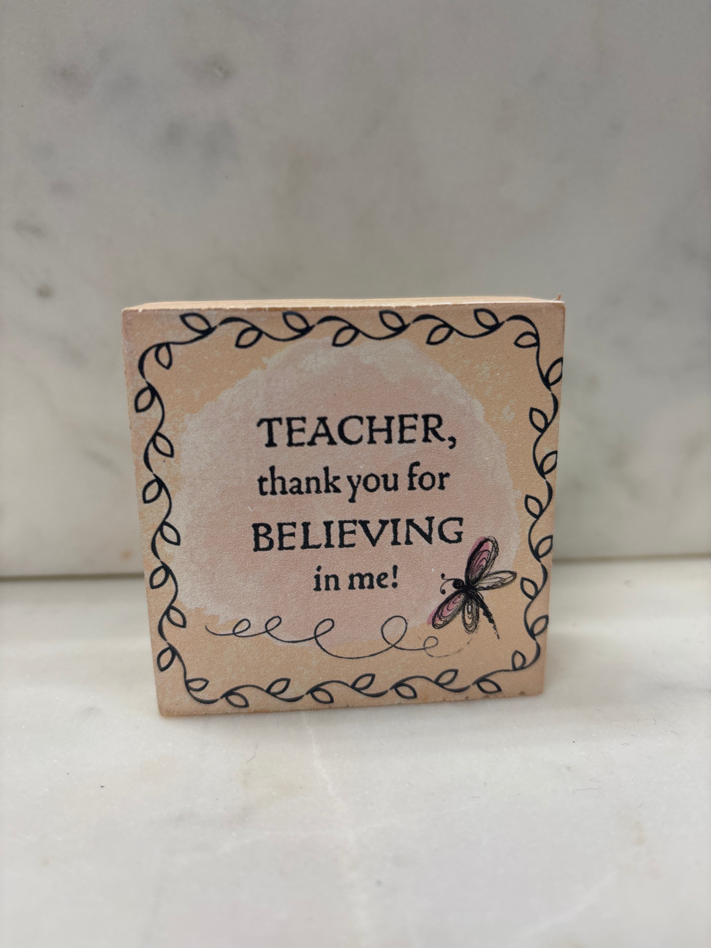 Wooden block talk