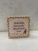 Wooden block talk