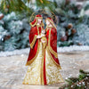 Nativity Garden Statue, Metal & Capiz Statue. Holy Family, 16