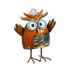 Metal Mini Owls Statue