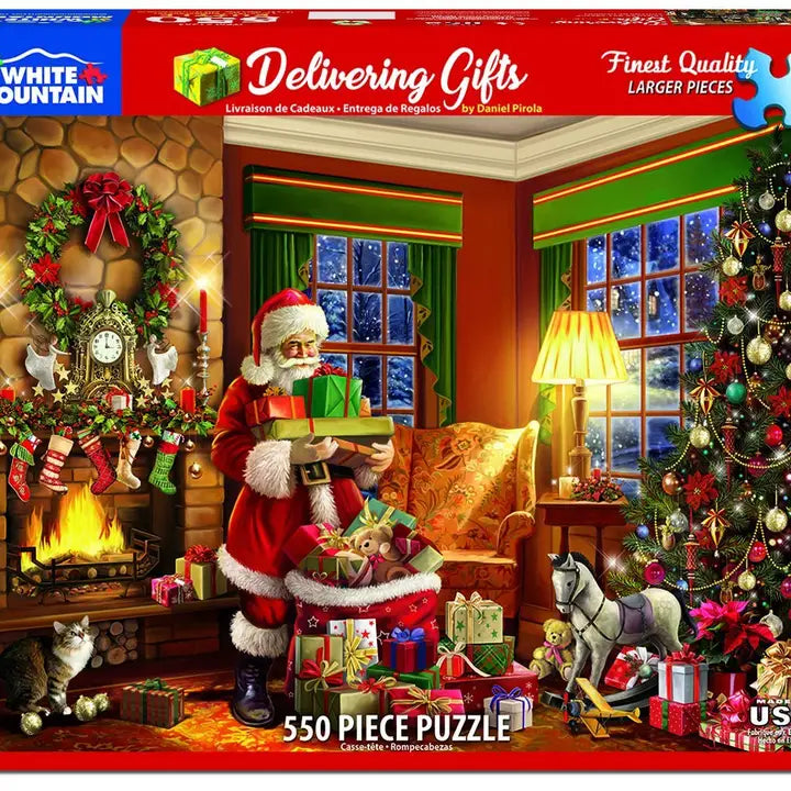 Delivering Gifts (large pc's) Puzzle 500pc