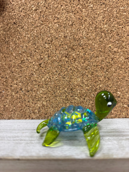 Glass Turtle  Figurine