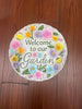 Floral Bouquet Garden Stones