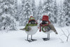 Christmas Bird Figurines